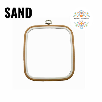 Nurge Flexi Hoops Square No. 3 - 230 x 250mm (9" x 10") SAND