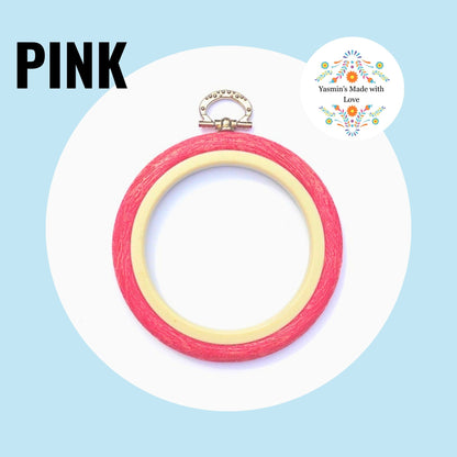 Nurge Flexi Hoops Round No. 5 - 24.5cm (9.6") PINK