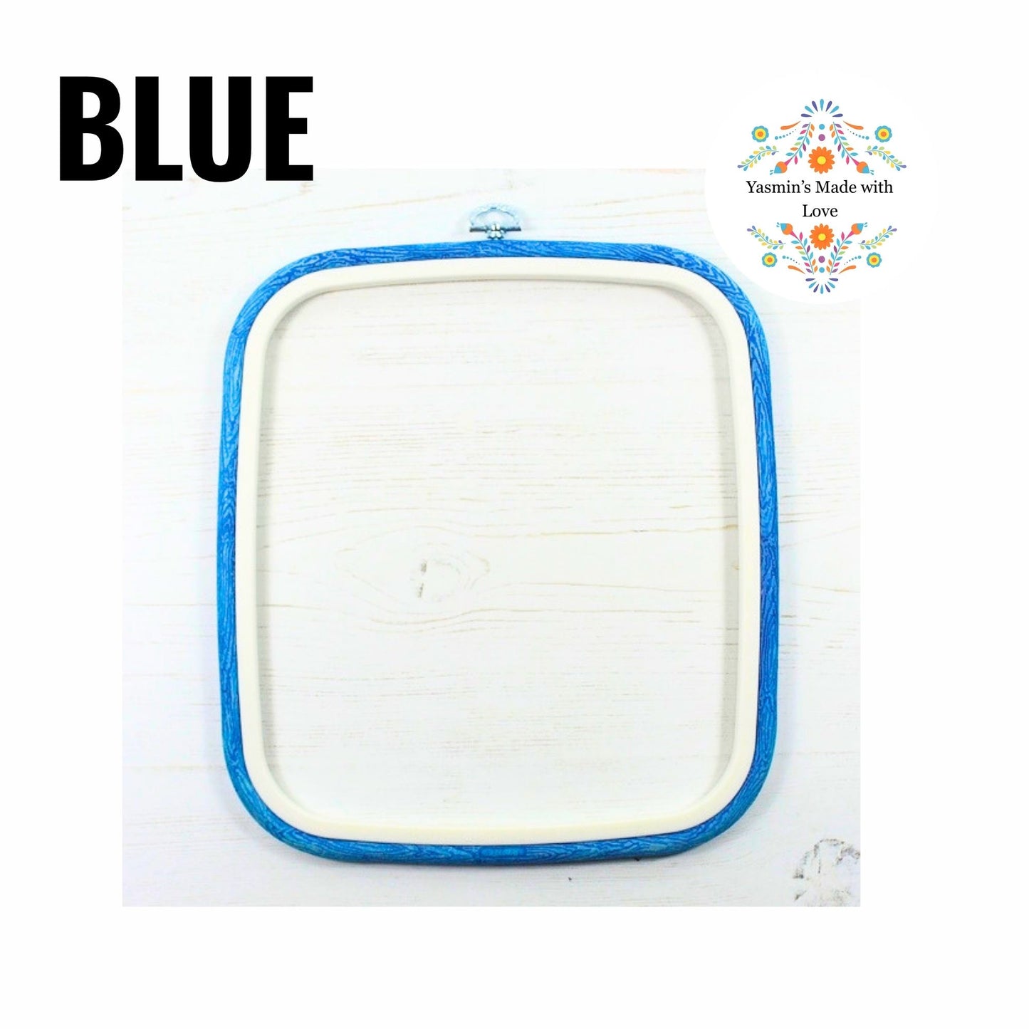 Nurge Flexi Hoops Square No. 3 - 230 x 250mm (9" x 10") BLUE