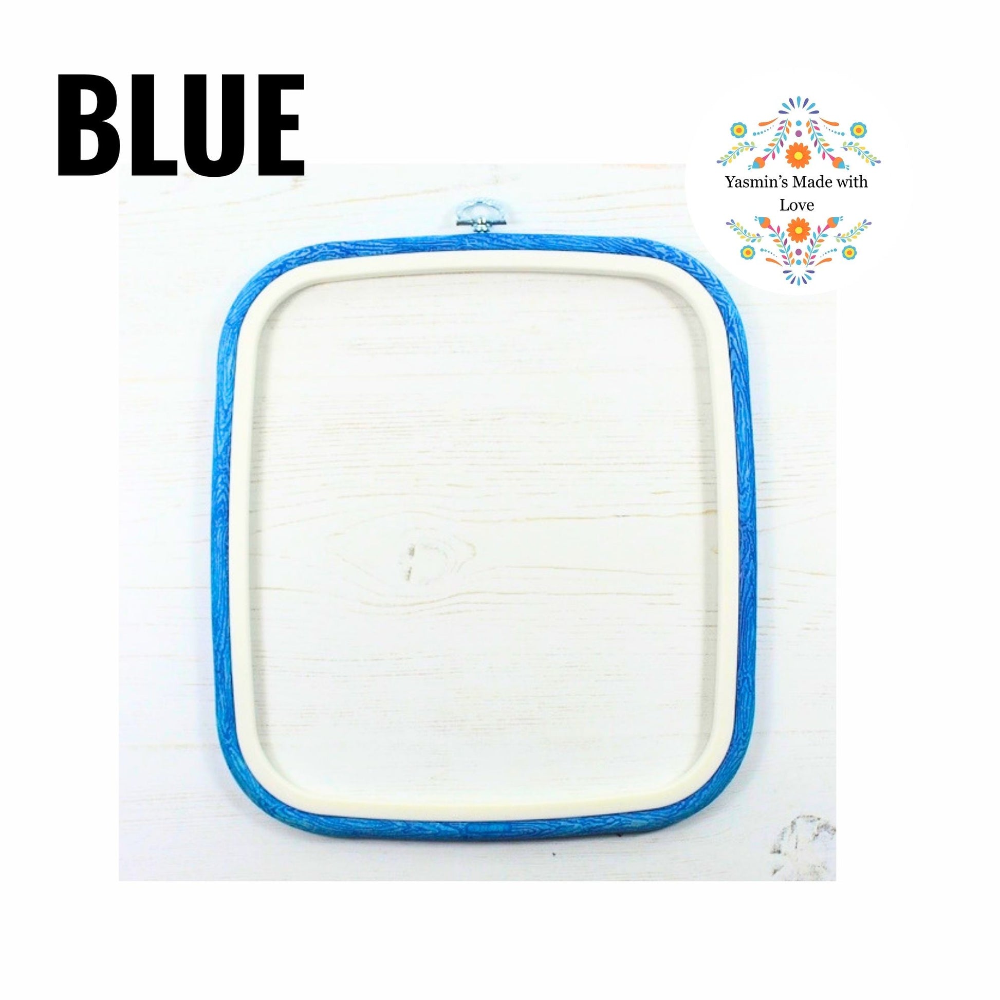 Nurge Flexi Hoops Square No. 3 - 230 x 250mm (9" x 10") BLUE