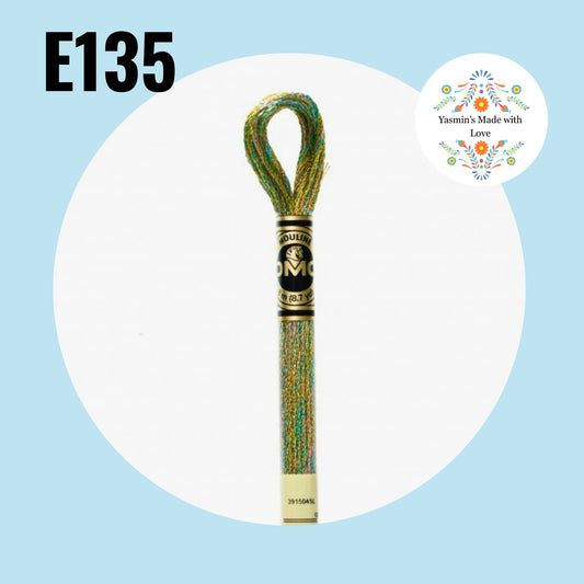 DMC E135 - Golden Dawn Light Effects Embroidery Thread