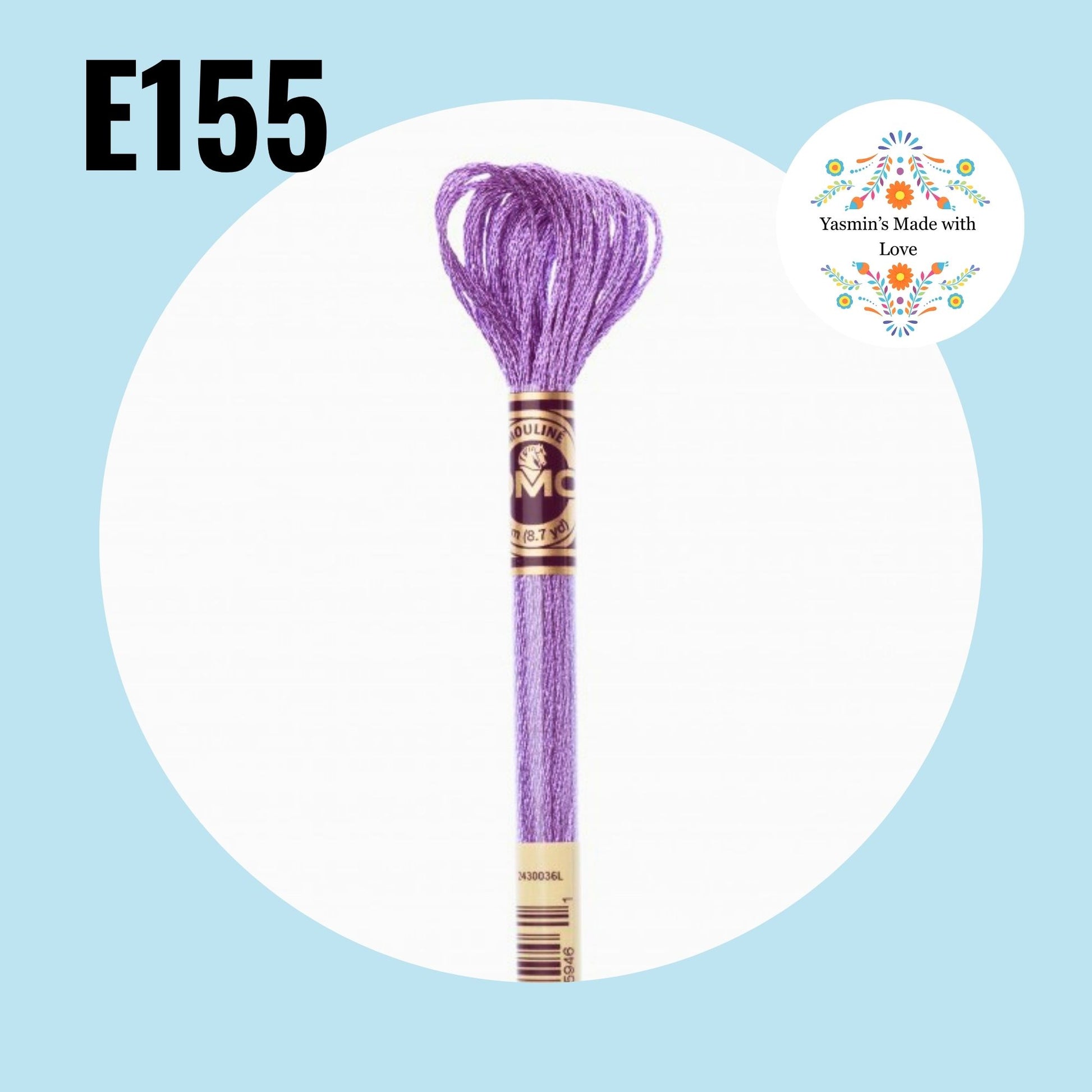 DMC E155 - Amethyst Light Effects Embroidery Thread