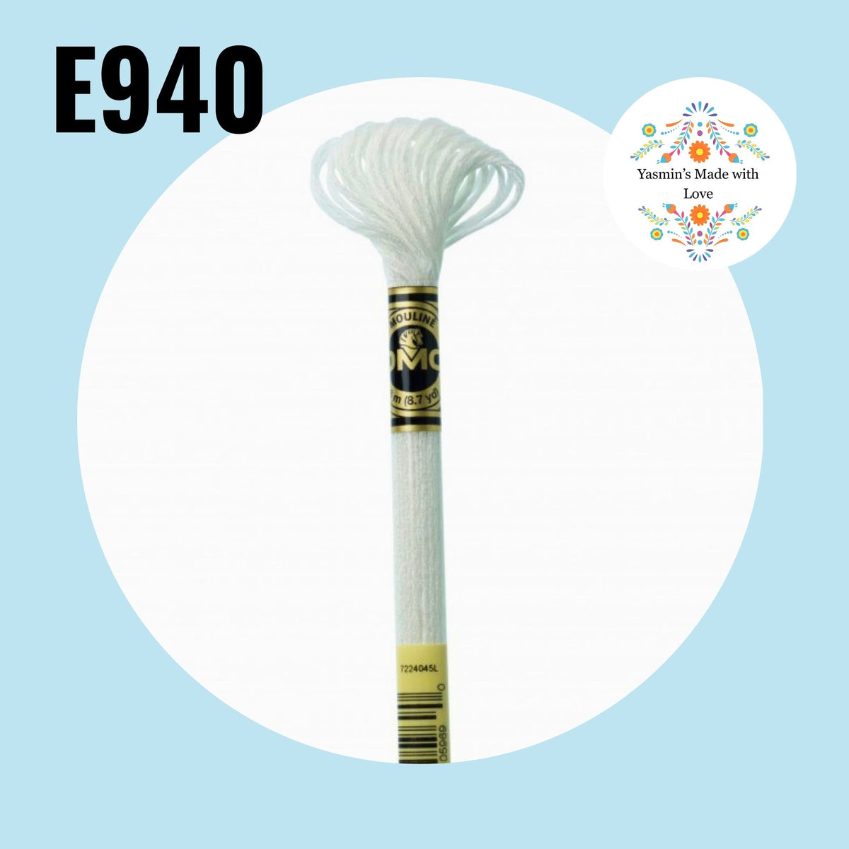 DMC E940 - Glow in the Dark Light Effects Embroidery Thread