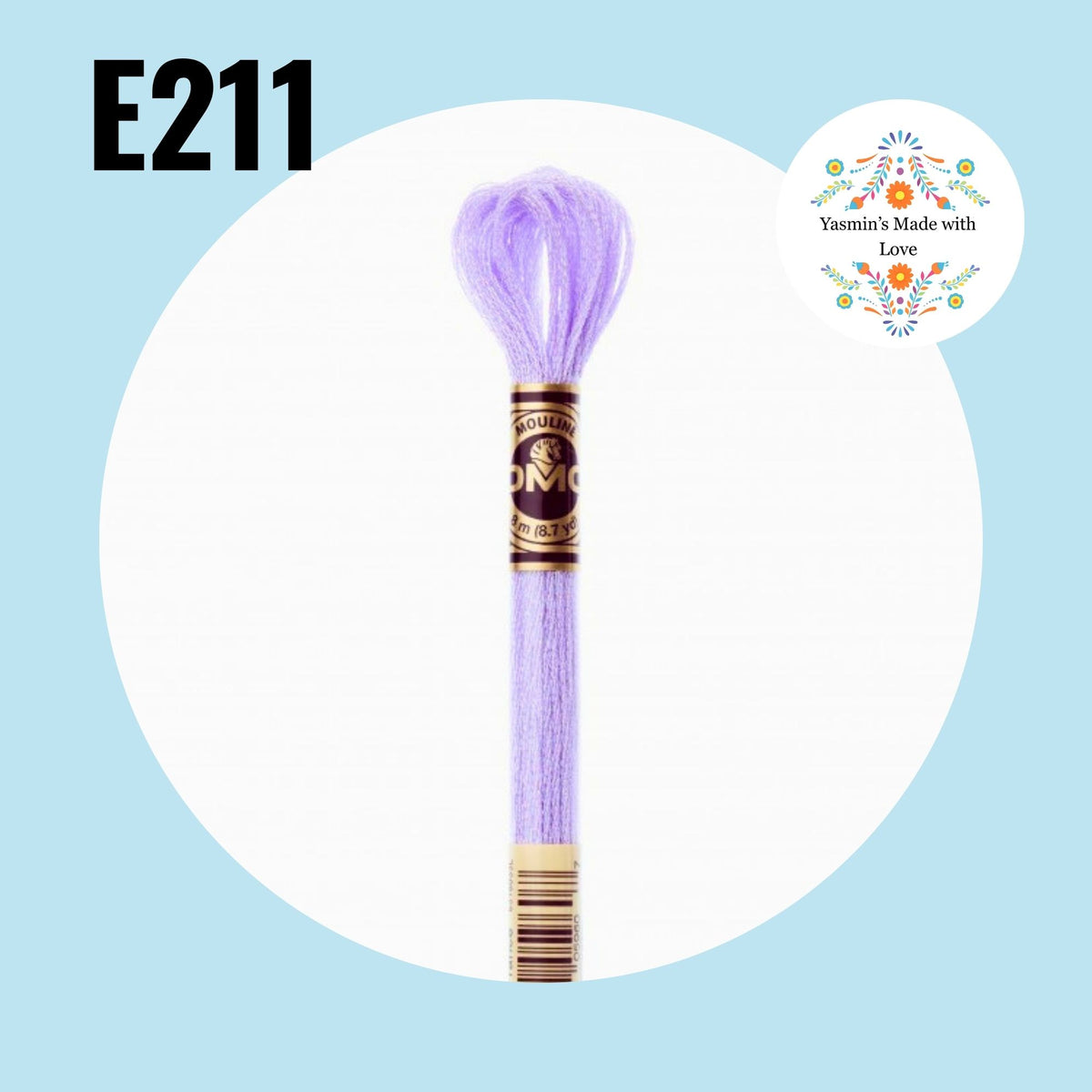 DMC E211 - Lilac Light Effects Embroidery Thread