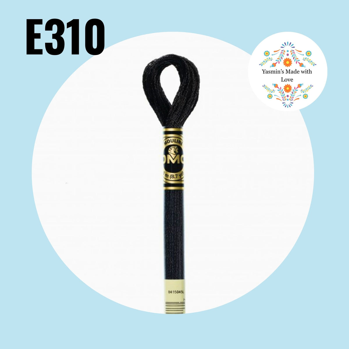 DMC E310 - Ebony Light Effects Embroidery Thread