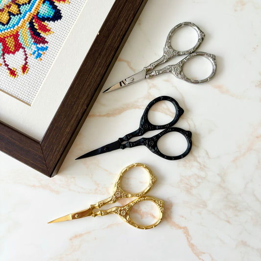Tudor Rose Scissors by Kelmscott Designs