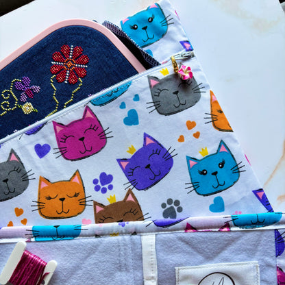 Project Bag for Cross-stich  & Embroidery