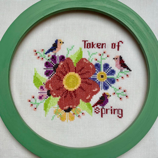 Token of Spring Cross stitch pattern