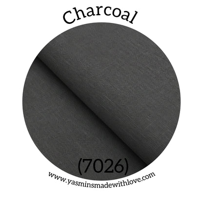 Zweigart 32ct Murano Evenweave – Charcoal (7026)