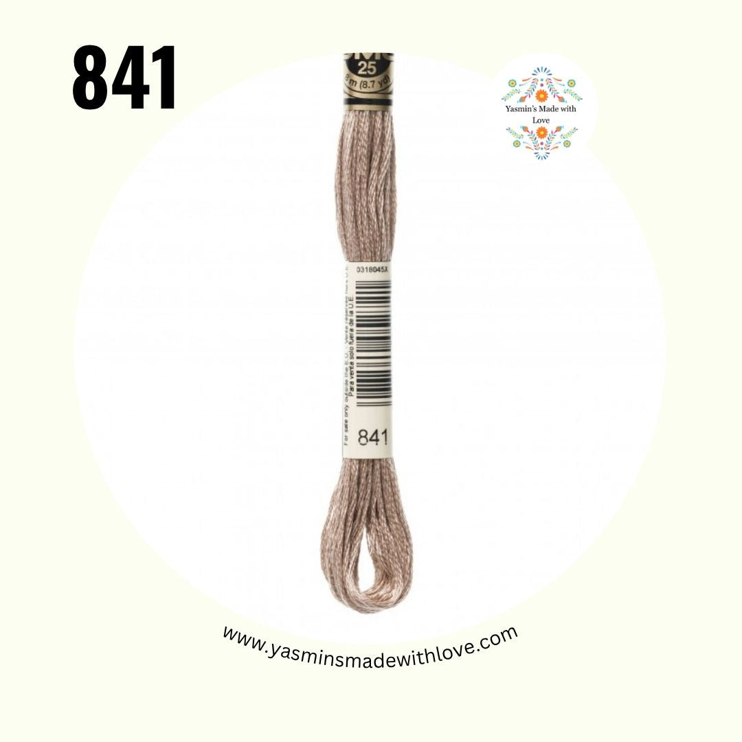 841 Beige Brown Light – DMC Mouliné Standard Cotton