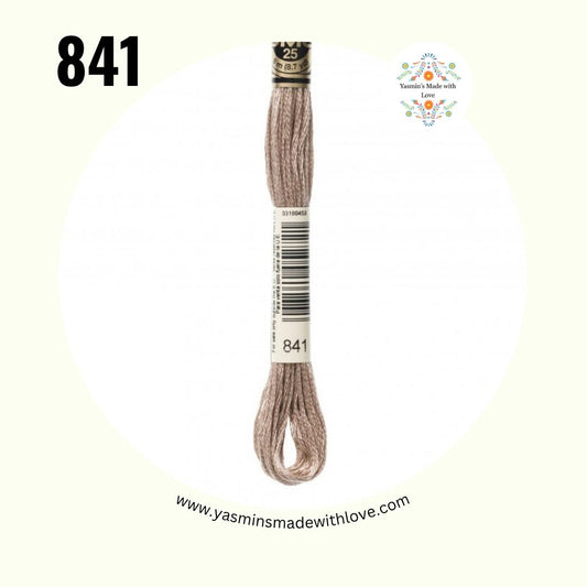 841 Beige Brown Light – DMC Mouliné Standard Cotton