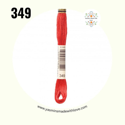 DMC 349 Coral Dark – DMC Mouliné Standard Cotton