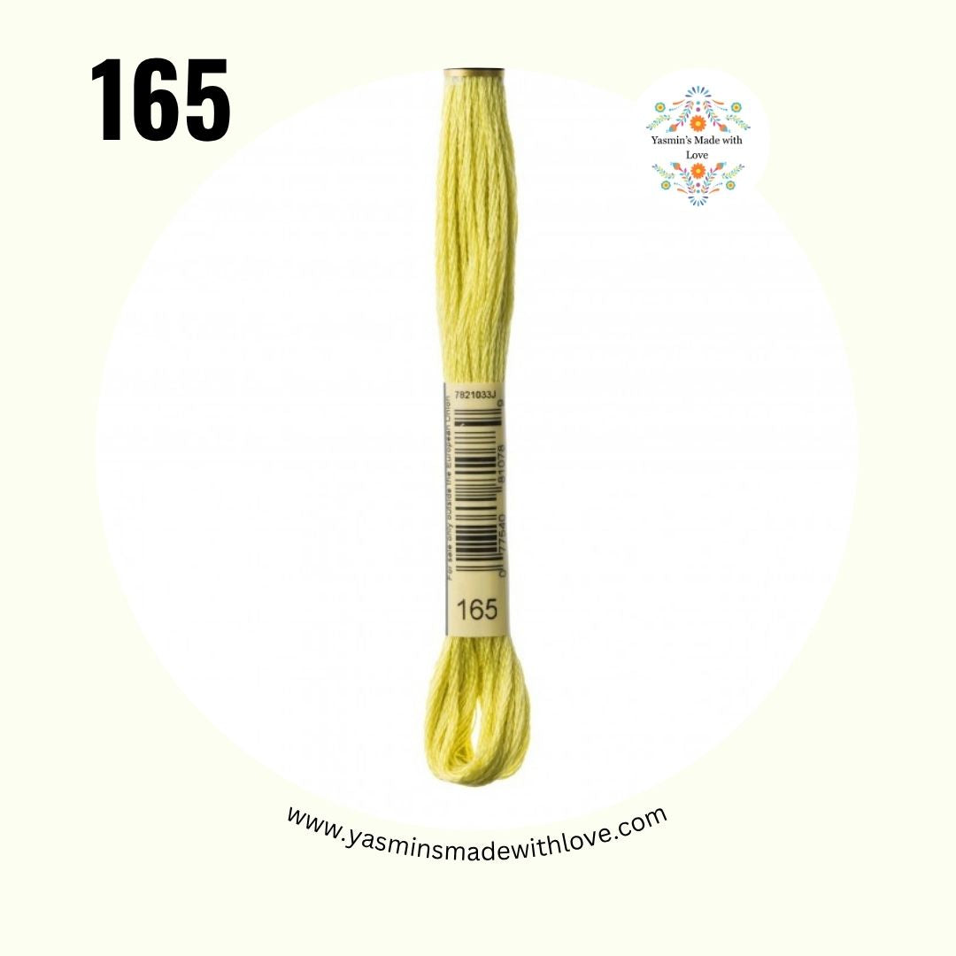 DMC 165 Green Bright – DMC Mouliné Standard Cotton