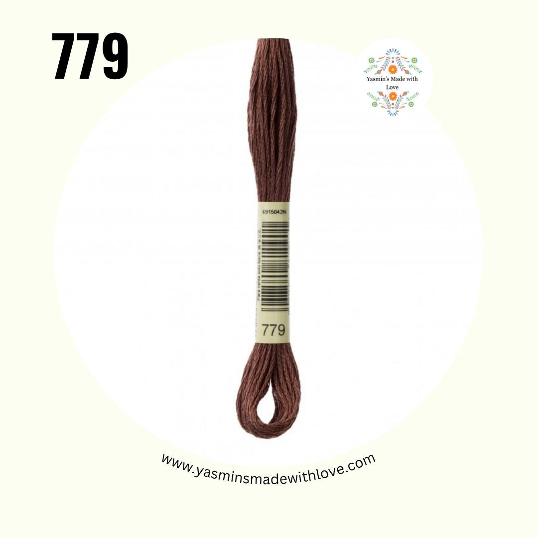 779 Brown – DMC Mouliné Standard Cotton