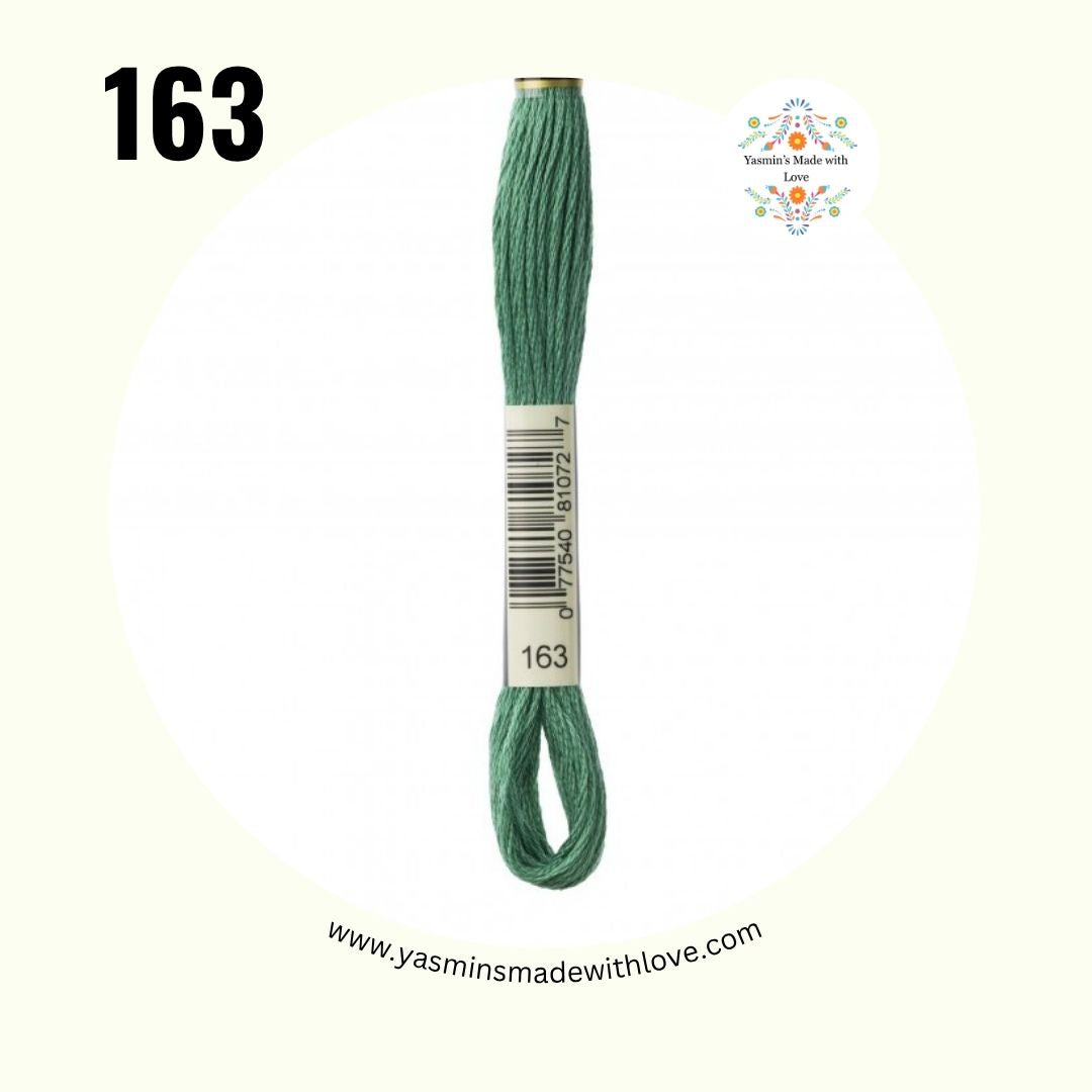 DMC 163 Green – DMC Mouliné Standard Cotton