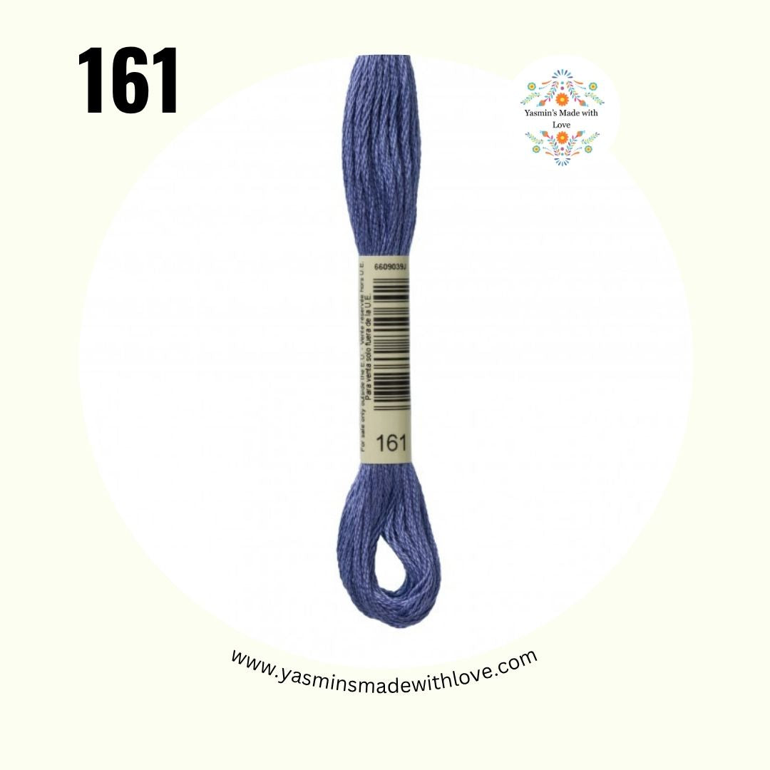 DMC 161 Petrol Blue Dark – DMC Mouliné Standard Cotton