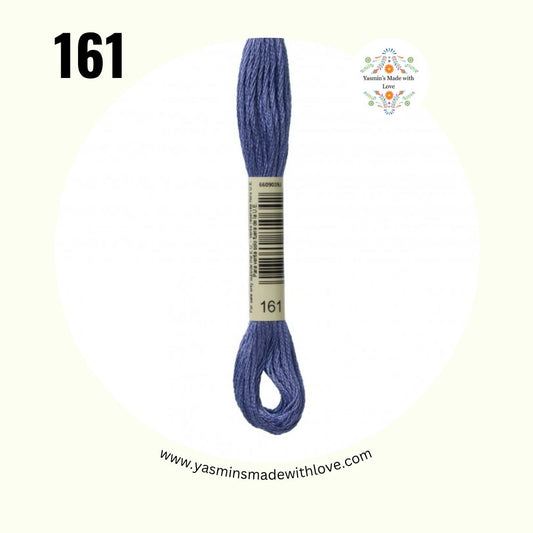 DMC 161 Petrol Blue Dark – DMC Mouliné Standard Cotton
