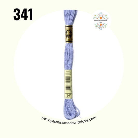DMC 341 Blue Violet Light – DMC Mouliné Standard Cotton