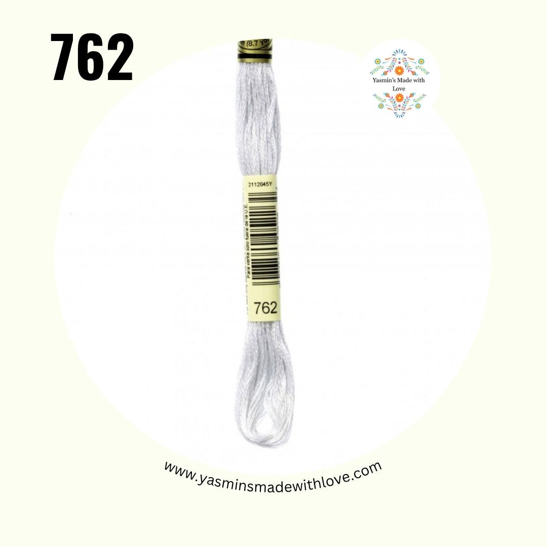 762 Pearl Gray Very Light – DMC Mouliné Standard Cotton
