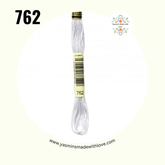 762 Pearl Gray Very Light – DMC Mouliné Standard Cotton