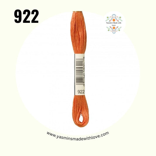 922 Copper Light – DMC Mouliné Standard Cotton