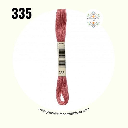 DMC 335 Rose – DMC Mouliné Standard Cotton