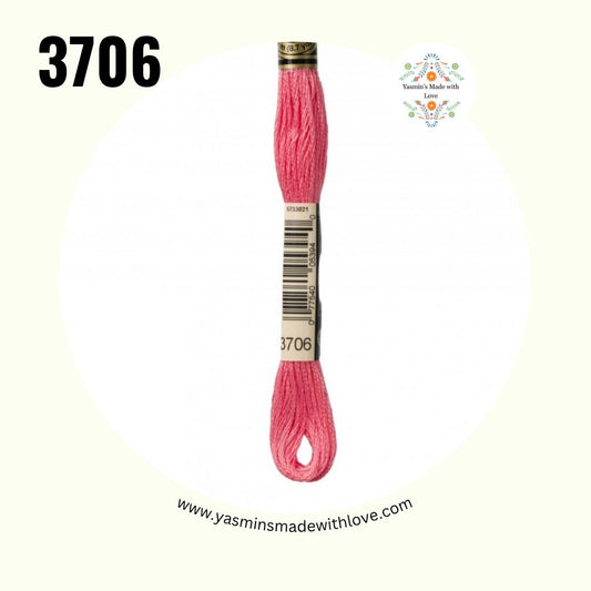 3706 Melon Medium – DMC Mouliné Standard Cotton