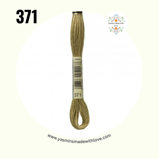 DMC 371 Mustard – DMC Mouliné Standard Cotton