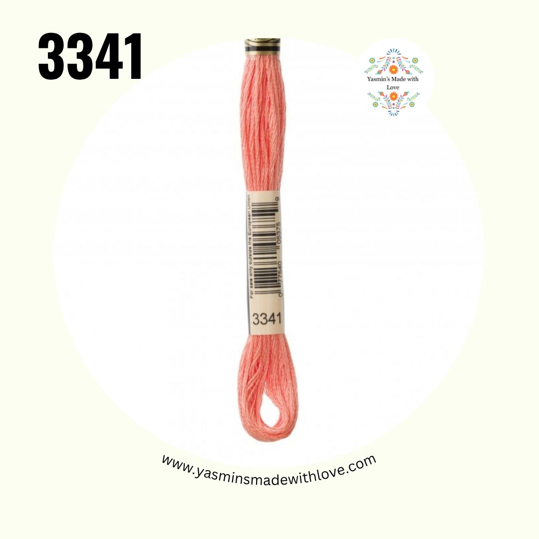 3341 Apricot – DMC Mouliné Standard Cotton