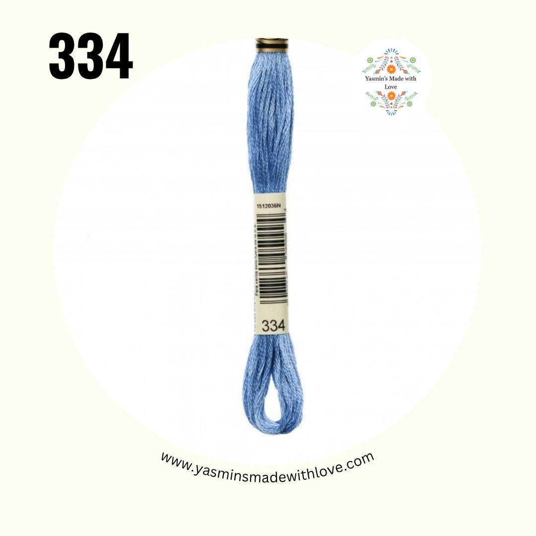 DMC 334 Baby Blue - Medium