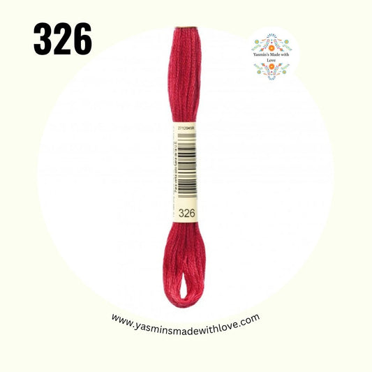 DMC 326 Rose Very Dark – DMC Mouliné Standard Cotton