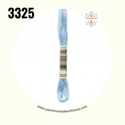 3325 Baby Blue Light – DMC Mouliné Standard Cotton