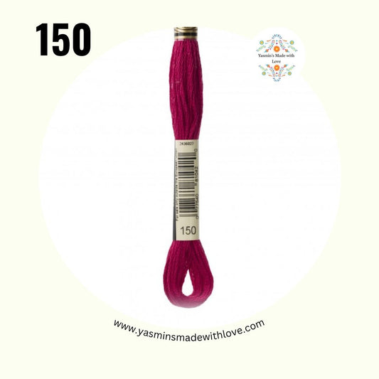 DMC 150 Red Bright – DMC Mouliné Standard Cotton