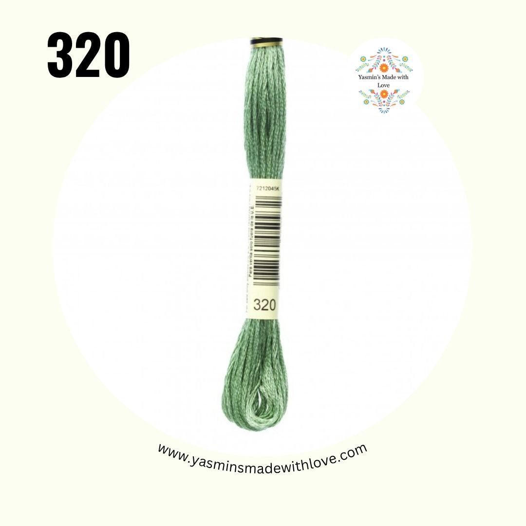 DMC 320 Pistachio Green - Medium