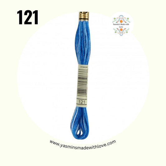 DMC 121 Delft Blue – DMC Mouliné Standard Cotton