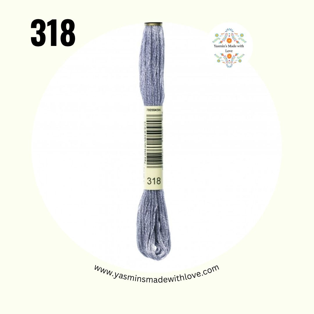 DMC 318 Steel Gray - Light
