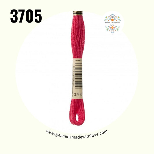 3705 Melon Dark – DMC Mouliné Standard Cotton