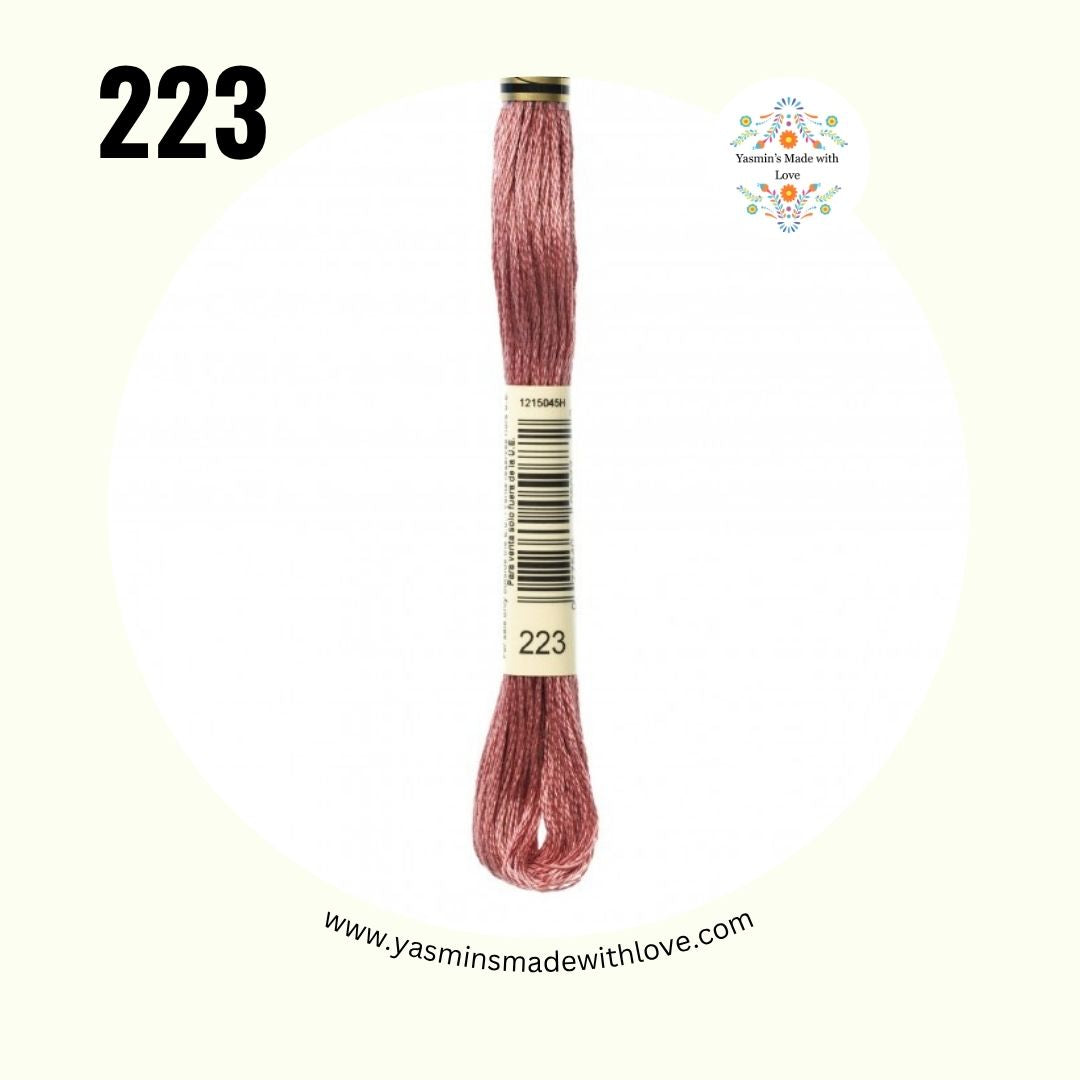 DMC 223 Shell Pink Light – DMC Mouliné Standard Cotton