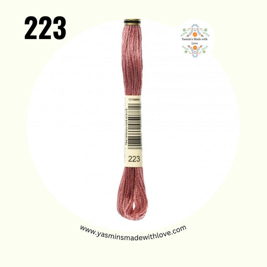 DMC 223 Shell Pink Light – DMC Mouliné Standard Cotton