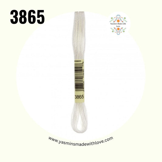 3865 Winter White – DMC Mouliné Standard Cotton