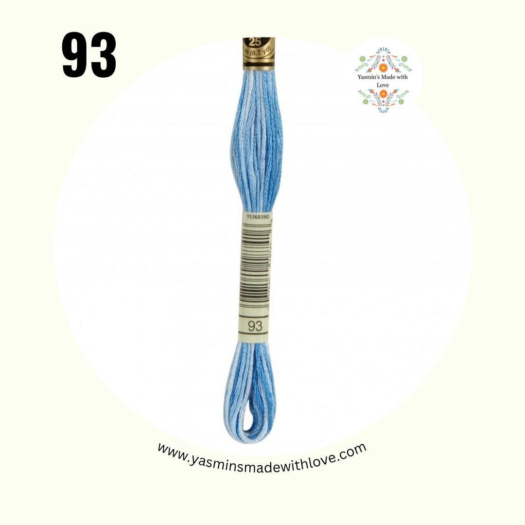 DMC 93 Cornflower Blue