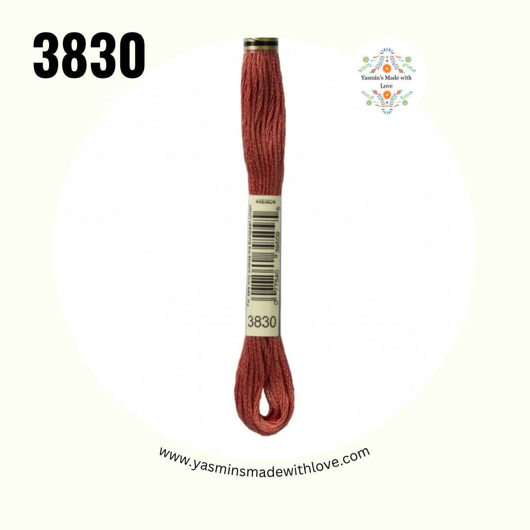 3830 Terra Cotta – DMC Mouliné Standard Cotton