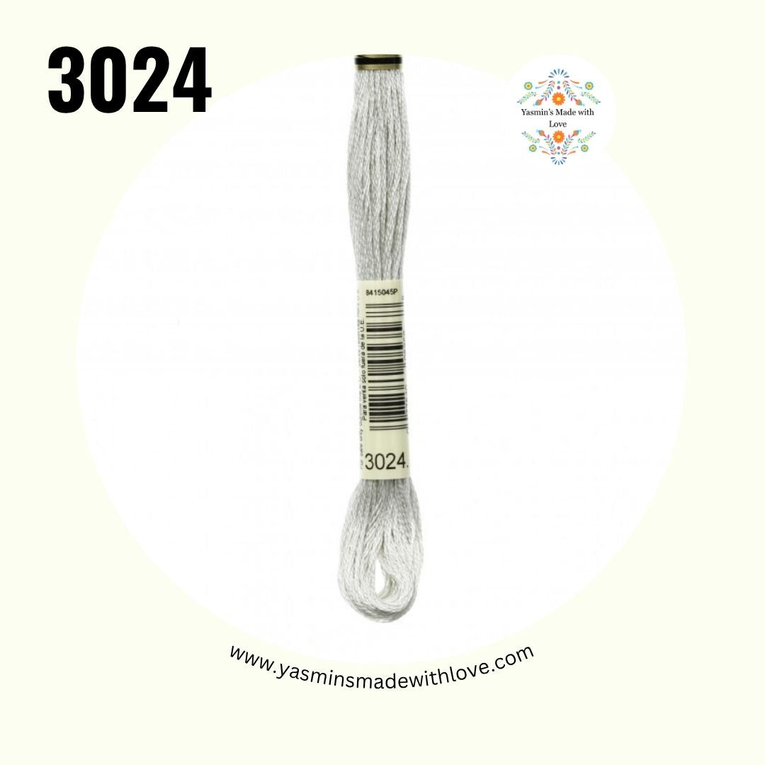 3024 Brown Gray Very Light – DMC Mouliné Standard Cotton