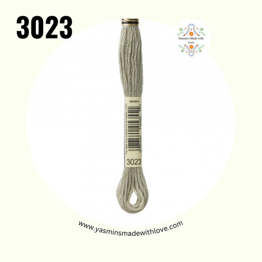 3023 Brown Gray Light – DMC Mouliné Standard Cotton