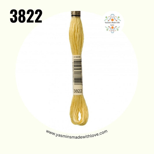 3822 Straw Light – DMC Mouliné Standard Cotton