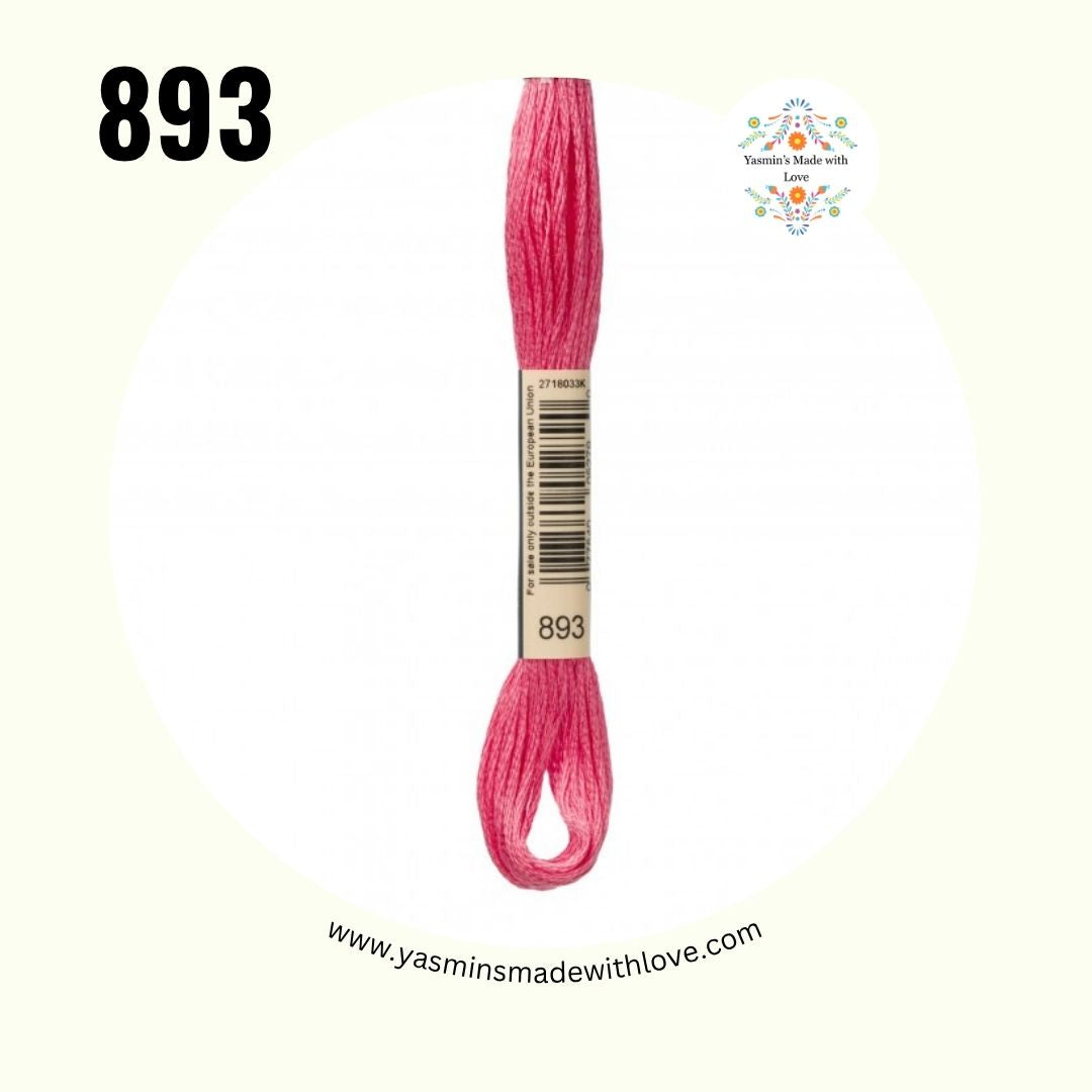893 Carnation Light – DMC Mouliné Standard Cotton
