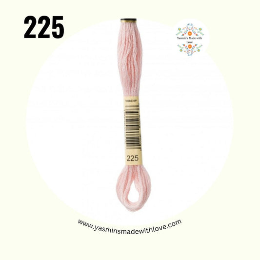 DMC 225 Shell Pink Ultra Very Light – DMC Mouliné Standard Cotton