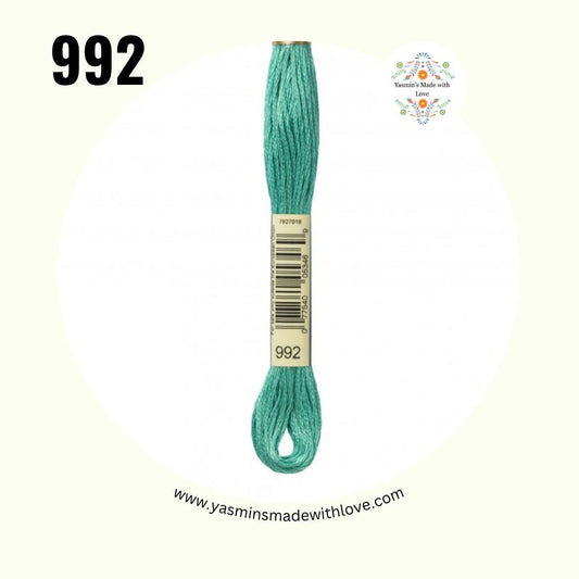 992 Aquamarine Light – DMC Mouliné Standard Cotton