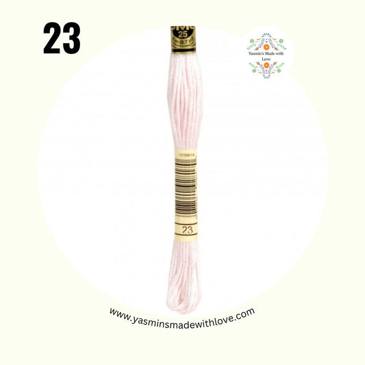 DMC 23 Apple Blossom – DMC Mouliné Standard Cotton