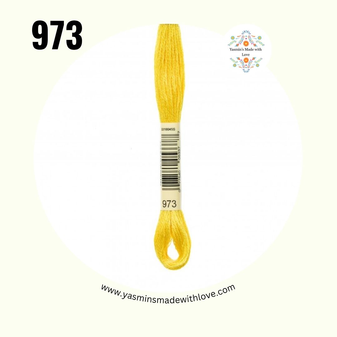 973 Canary Bright – DMC Mouliné Standard Cotton
